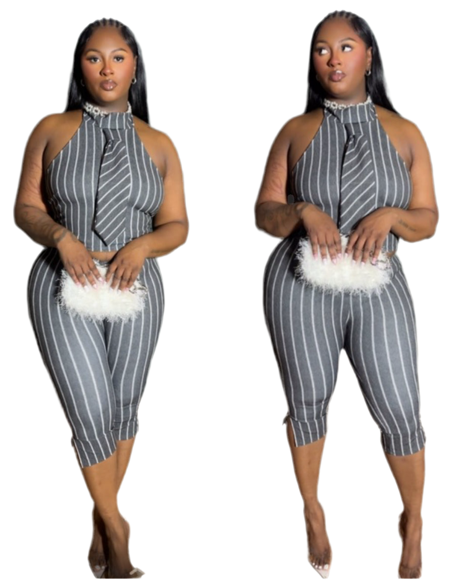 The CEO/ Two Piece set Blue